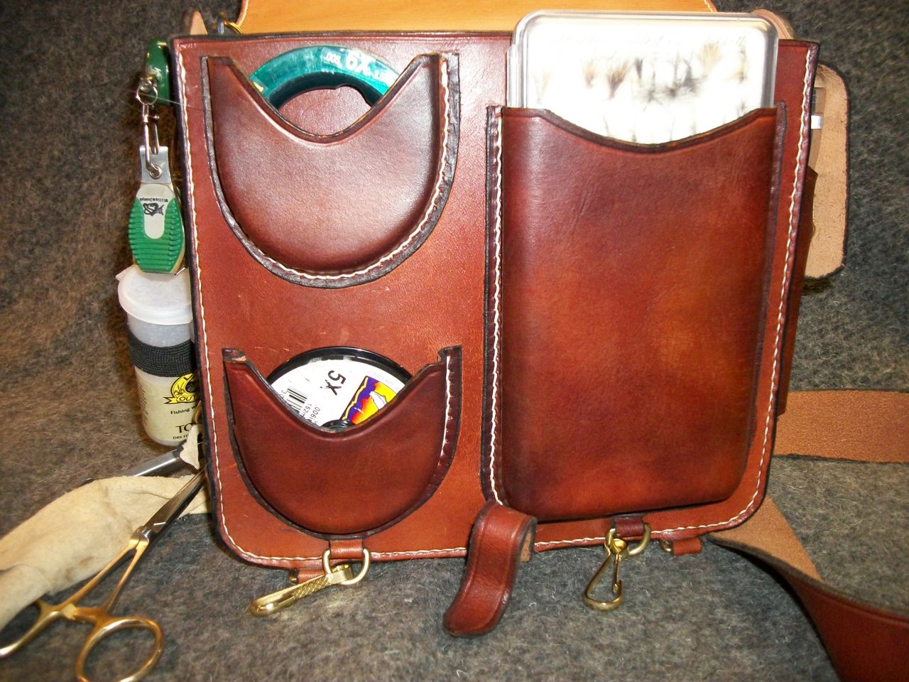 James Acord's Leather. All hand made fly fishing equipment cases, all custom  orders made entirely by Jimmy Acord. NEW: leathered creels. Salmon, Fly  fishing art. Upland bird and water fowl, sporting dogs