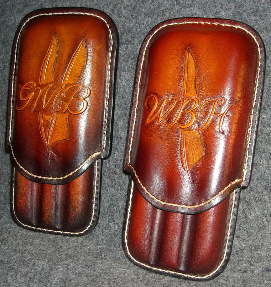 James Acord Leather Catalog: Cigar Cases: ly fishing, equipment cases, custom  order, Salmon flies, Steelhead flies, trout flies, wet flies, dry flies,  trout