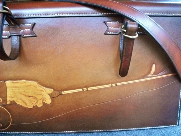 James Acord Leather: Catalog: Fly Cases: fly fishing, equipment