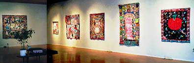 Quilts Sue Alvarez, Patricia Ciricillo, Judith Vierow, Shie and Acord, and Therese May, 1999.