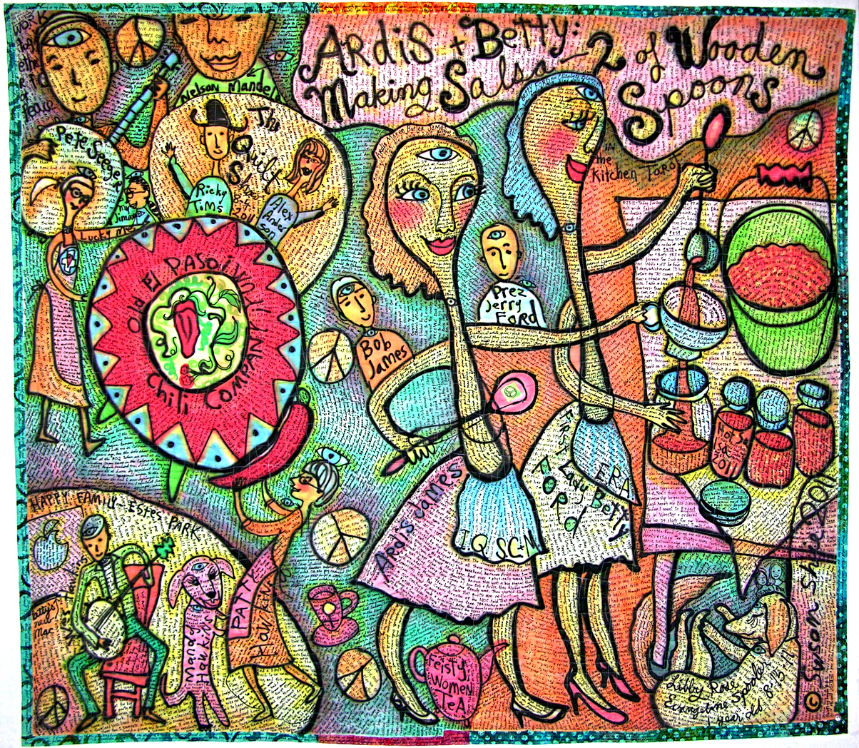 Ardis and Betty. full view. Susan Shie 2011