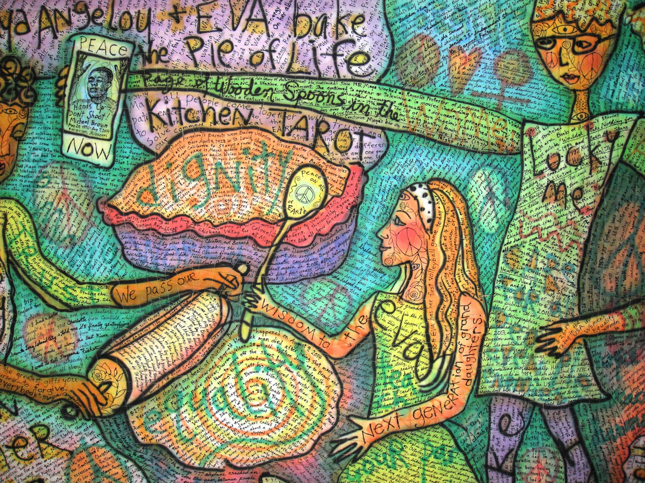 The Pie of Life. detail. ©Susan Shie 2014