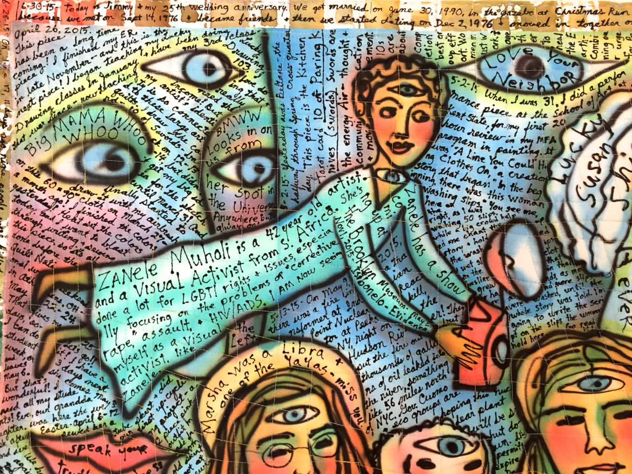 Women's Day. detail.  ©Susan Shie 2015