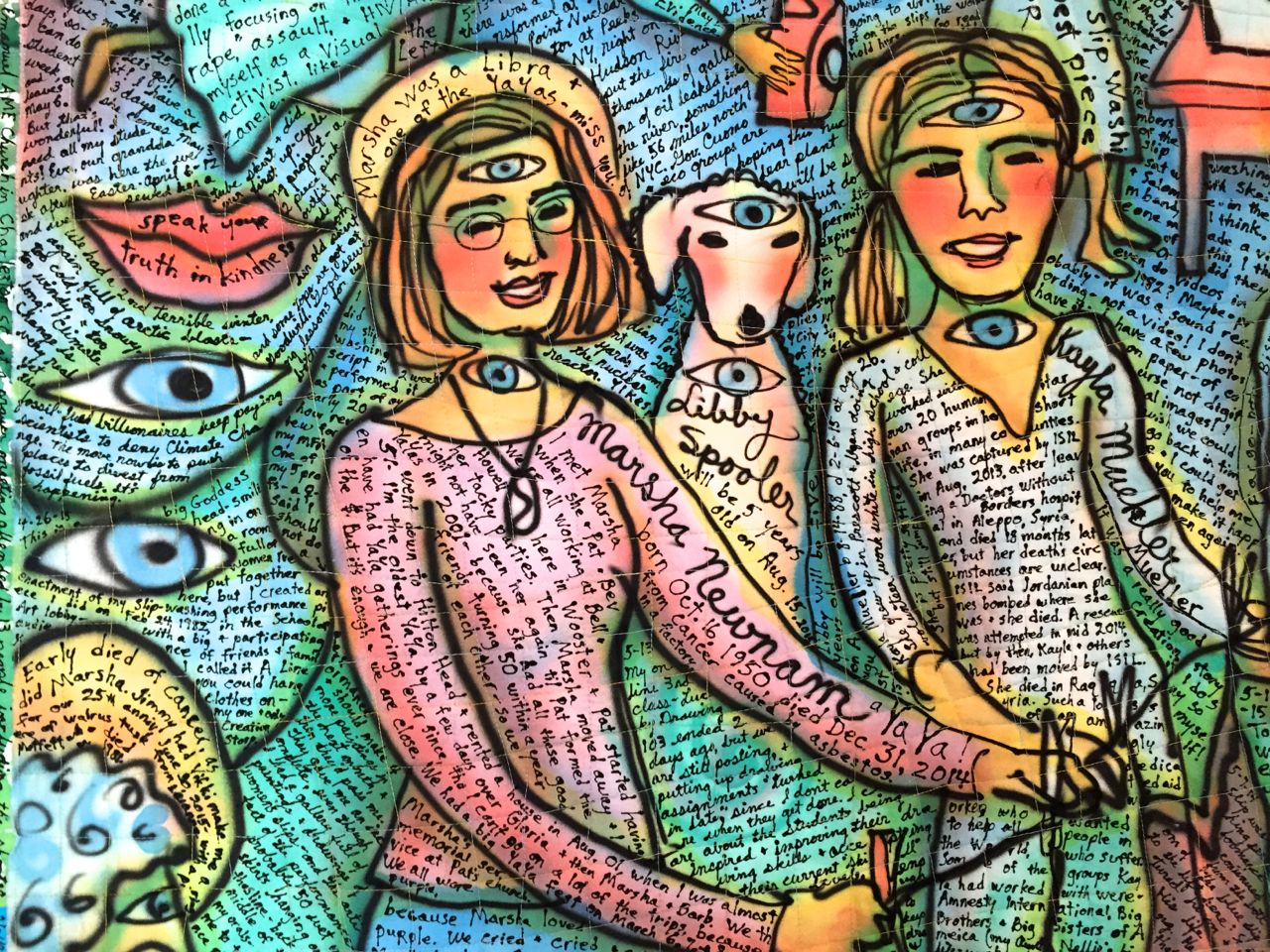 Women's Day. detail. ©Susan Shie 2015.