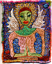 Xmas angel.Susan Shie 2003.