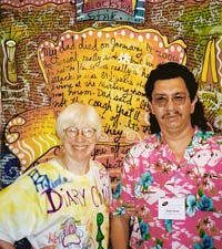 Jimmy and me at CraftSummer 2000.