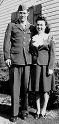 Dad and Mom, after their wedding in 1945.