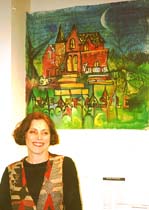 Art Teacher Lynda Elias, at Hayes High in Delaware, OH.