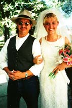 Jimmy and his niece Lisa, at her wedding.