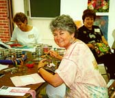 Jean Ann Fausser, Peggy DeBell, and Dee Rosing. Photo Susan Shie 2000.