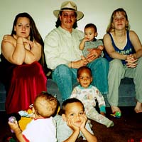 Jimmy and our nieces and their boys.