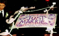 Just married sign!