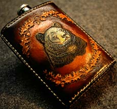 Jimmy's bear flask.©James Acord 2002.
