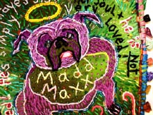 Detail of Madd Maxx. ©Susan Shie 2002.