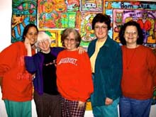 Carly, me, Shelley, Sherry, and Ruth Ann.©Susan Shie 2003.
